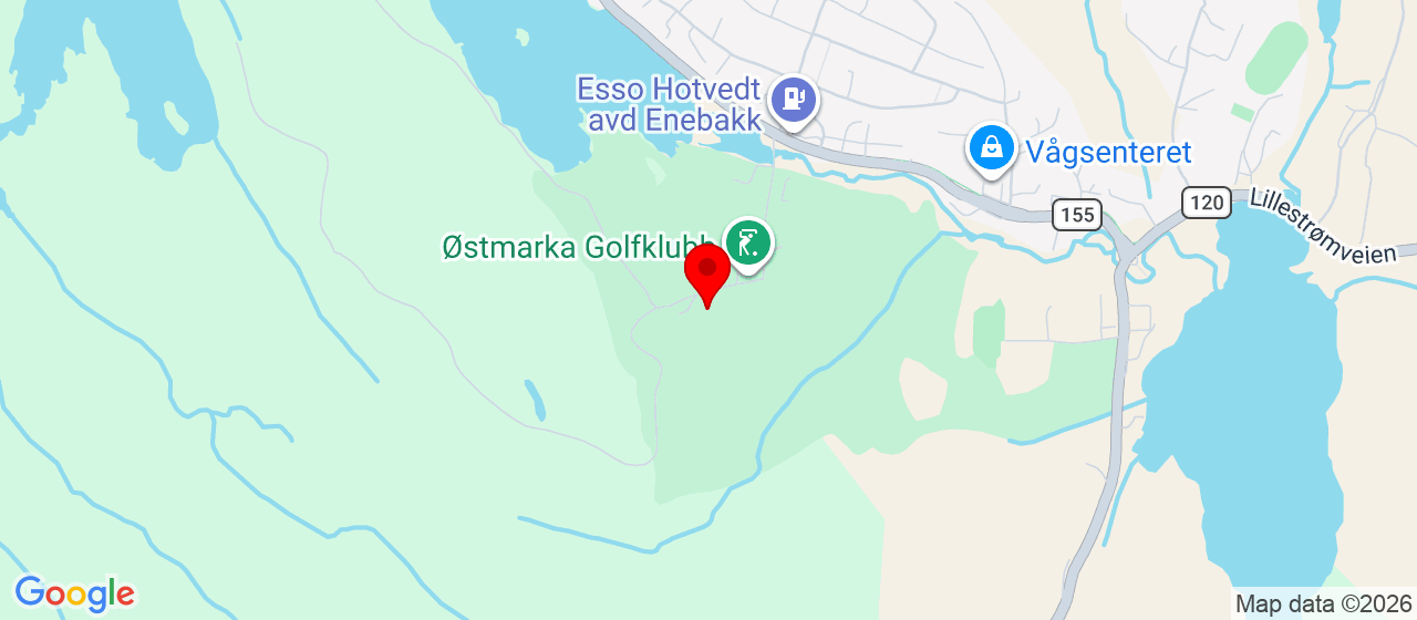 Kart over Kjellgårdveien 41 Ytre Enebakk