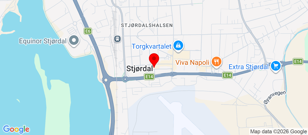Kart over Quality Airport Hotel Værnes. Stjørdal