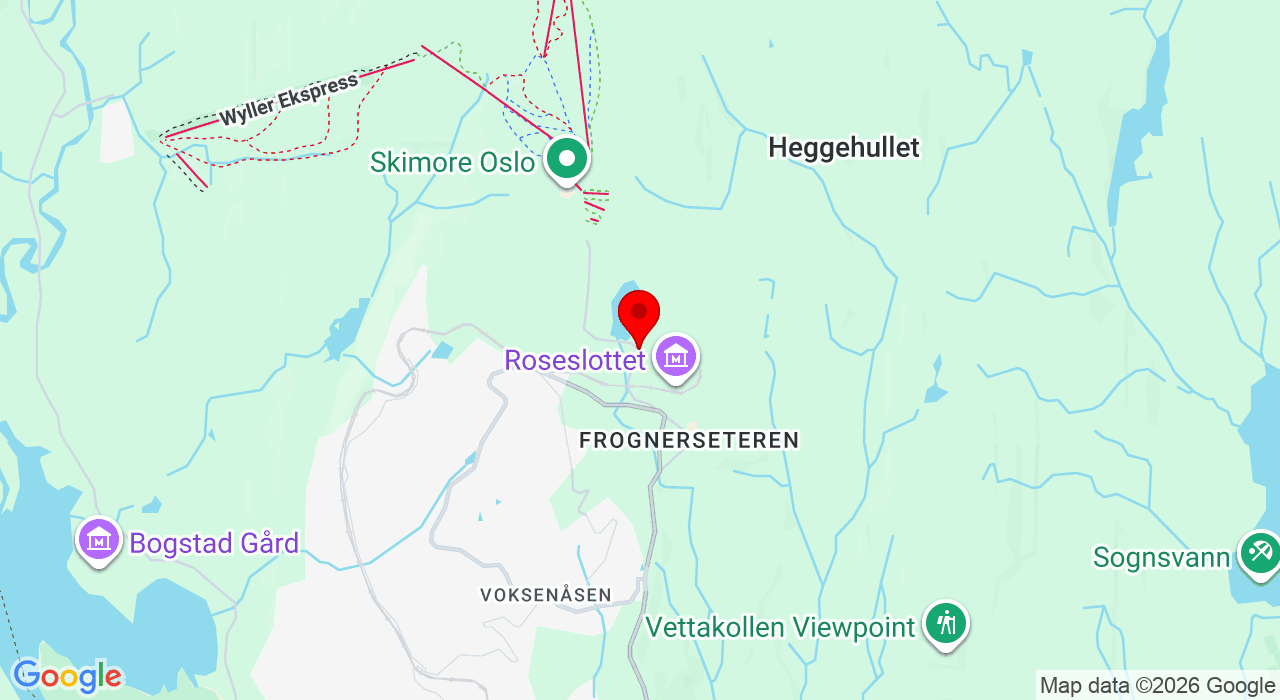 Google Map of https://www.google.com/maps/place/Holmenkollveien 204,0791+Oslo