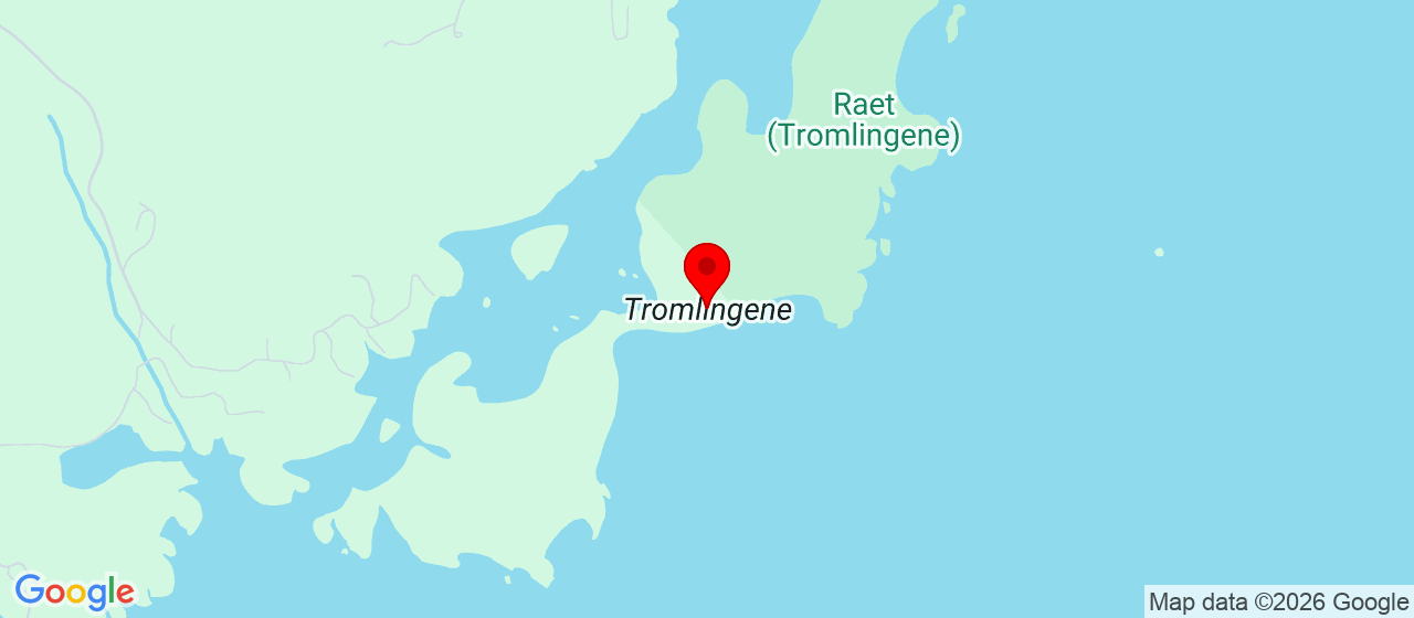 Kart over Tromlingene KONGSHAVN