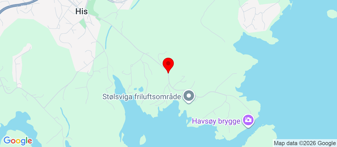 Kart over Havsøyveien His