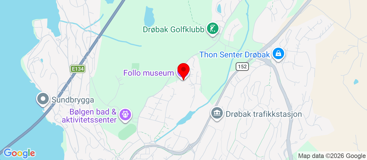 Kart over Belsjøveien 17 DRØBAK
