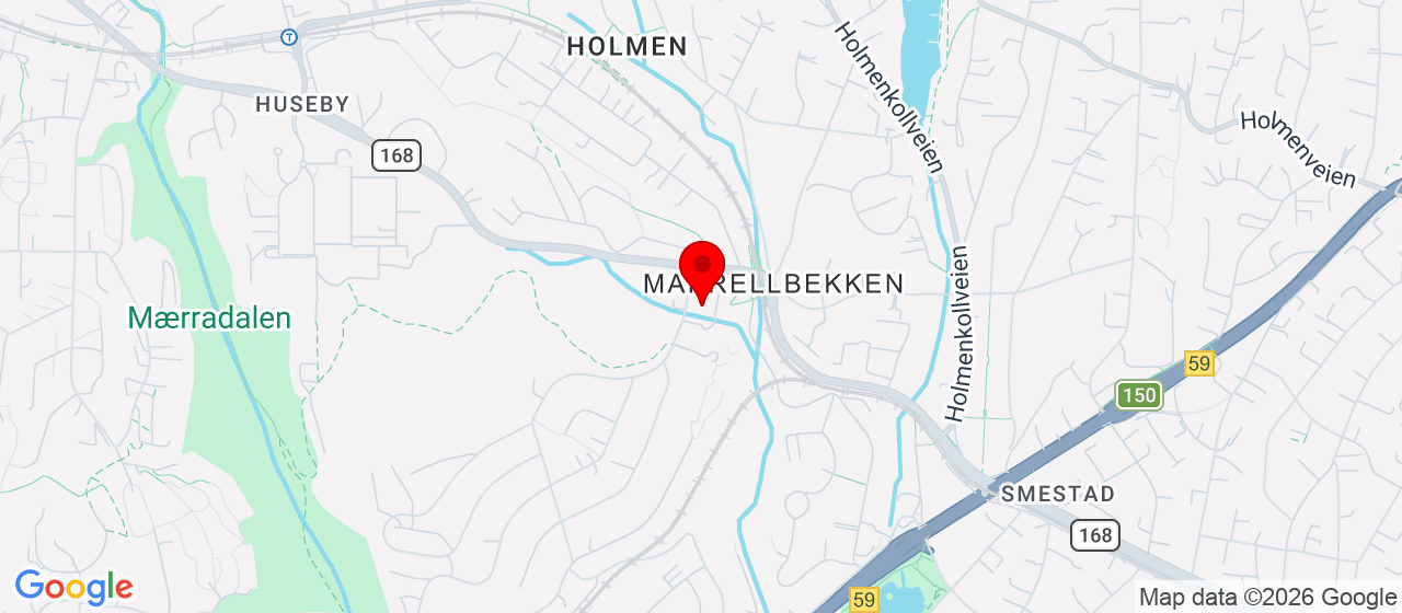 Kart over Njårdhallen OSLO