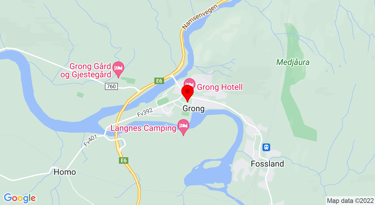 Google Map of Bjørganvegen 1,+Grong