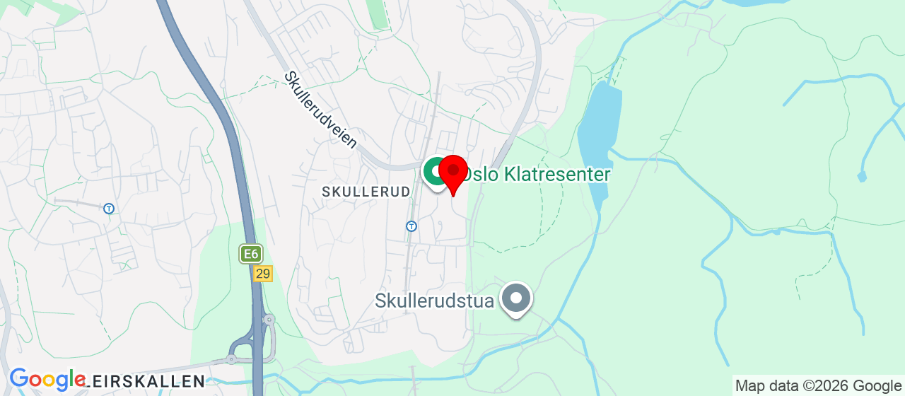 Kart over Olaf Helsets Vei 5 Oslo