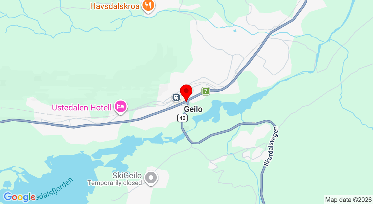 Google Map of https://www.google.com/maps/place/Fossastølsvegen 11,Geilo