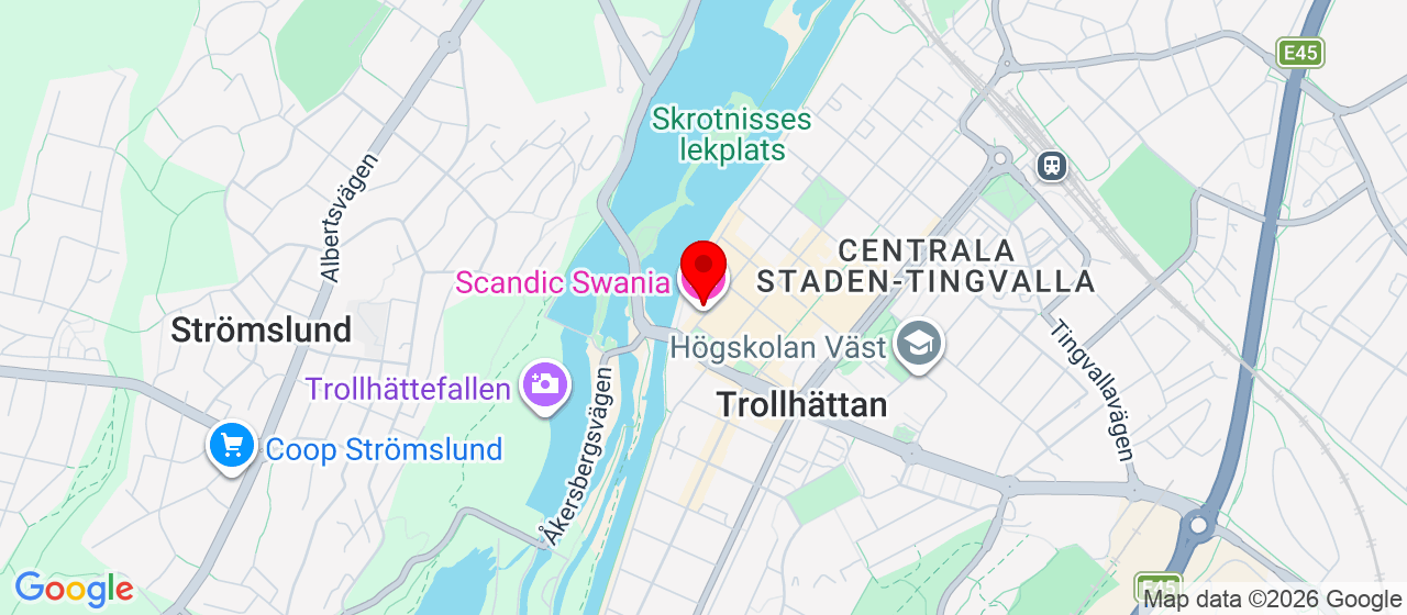 Kart over Storgatan 47 Trollhättan
