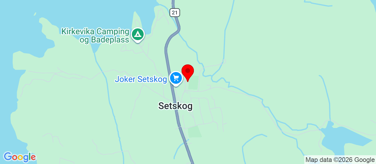 Kart over Måsabyveien 11 Setskog