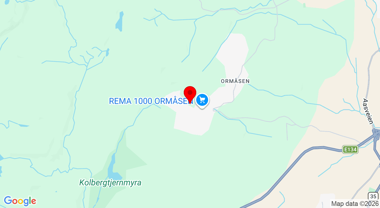 Google Map of https://www.google.com/maps/place/Bjørnefaret 5,3320+Vestfossen