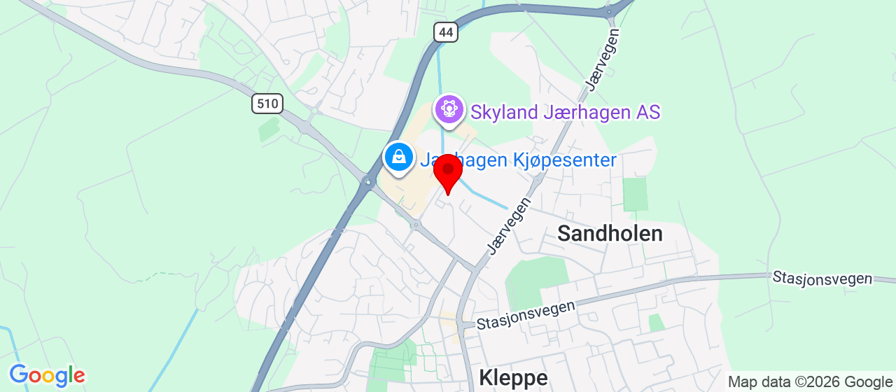 Kart over Solavegen 21 Kleppe