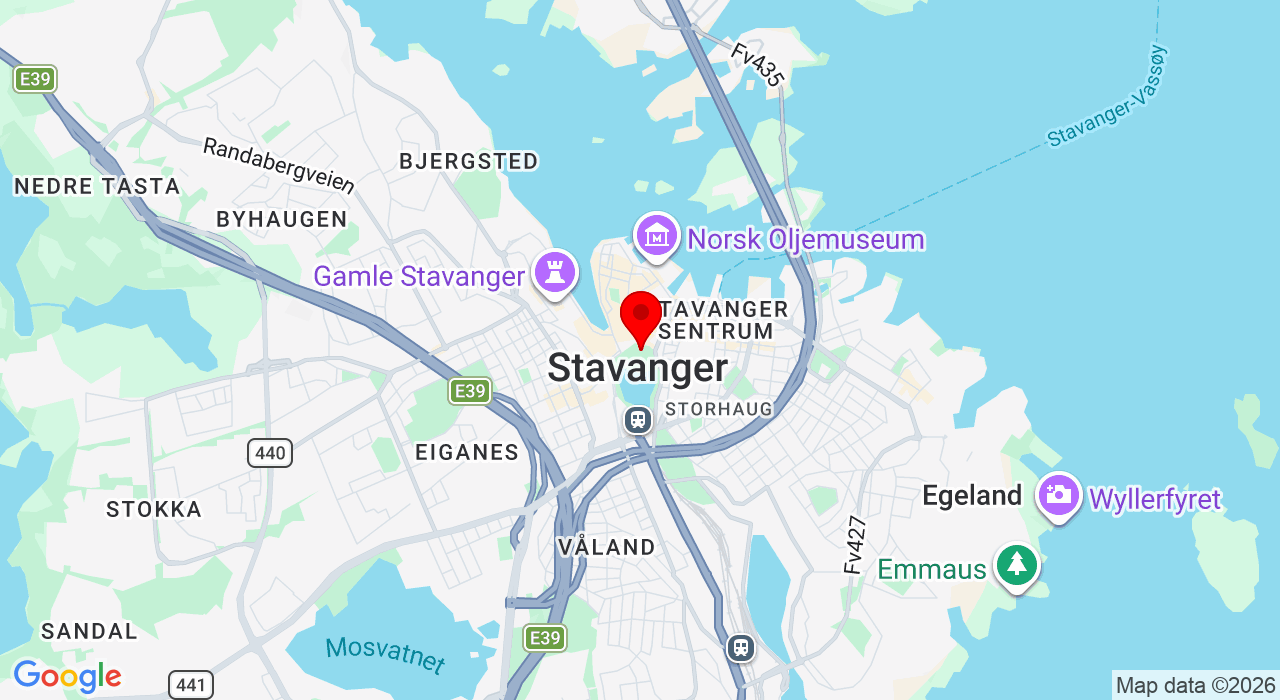 Google Map of https://www.google.com/maps/place/Haakon VIIs gate 2,4005+Stavanger