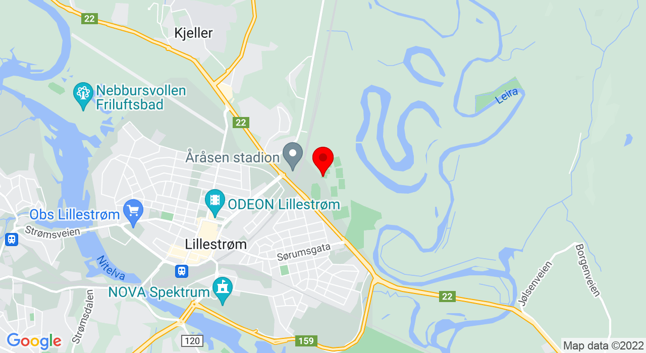 Google Map of Leiraveien 2,2000+LILLESTRØM