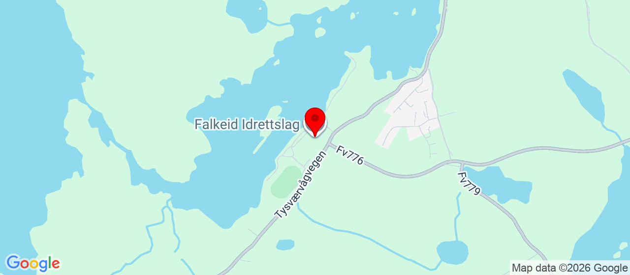 Kart over Falkeidhallen 