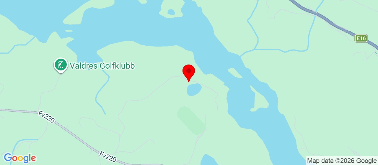 Kart over Vestringslinna 443 Aurdal