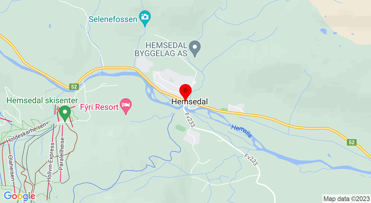 Google Map of Skiheisvegen 110,3560+Hemsedal