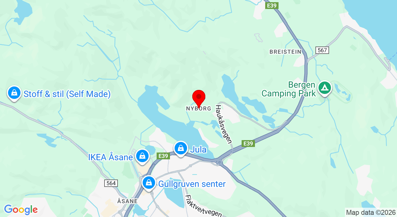 Google Map of https://www.google.com/maps/place/Vestlandshallen,NYBORG