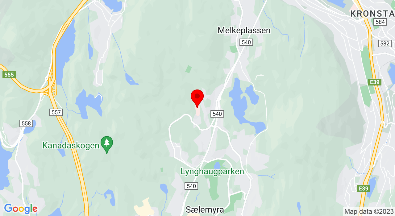 Google Map of Vestlundveien 23,5145+Fyllingsdalen