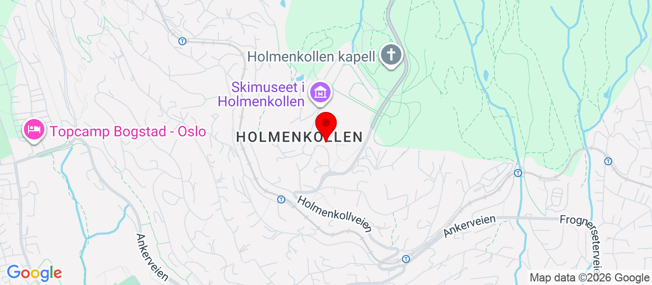 Kart over kongevegen 5 OSLO