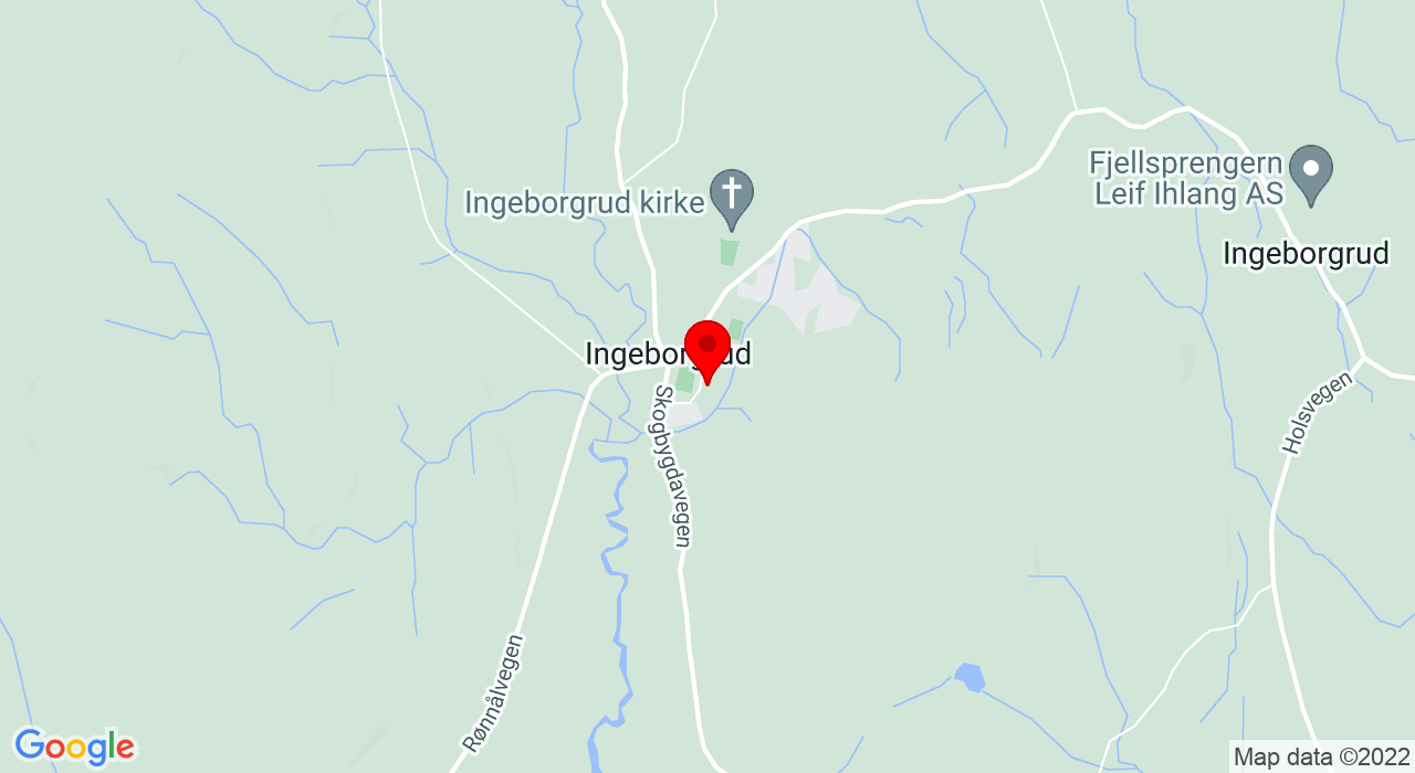 Google Map of Skolevegen 1,2164+SKOGBYGDA
