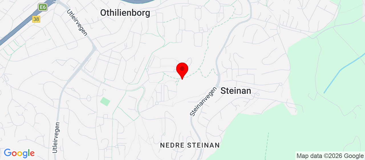 Kart over Steinan skitrekk 