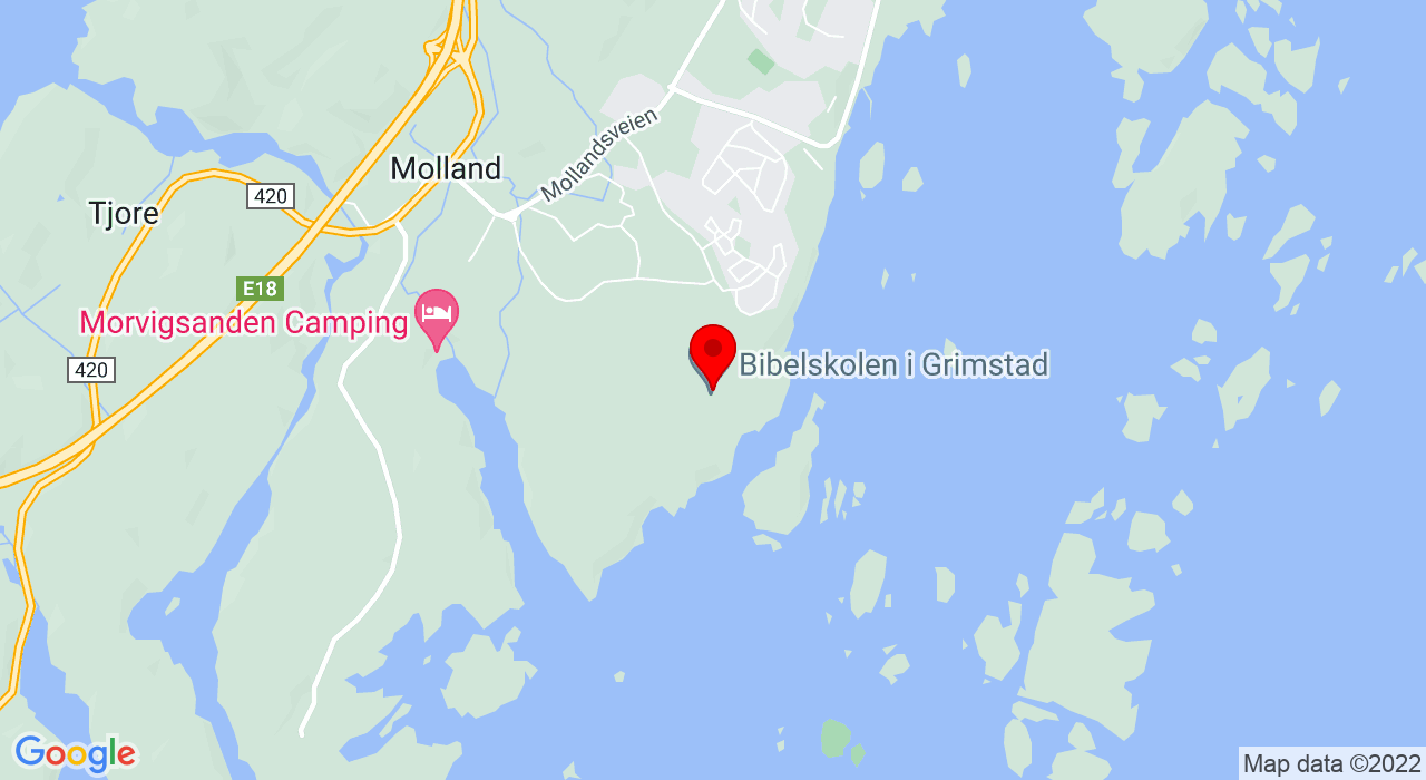 Google Map of Østerhusmonen 81,4879+GRIMSTAD