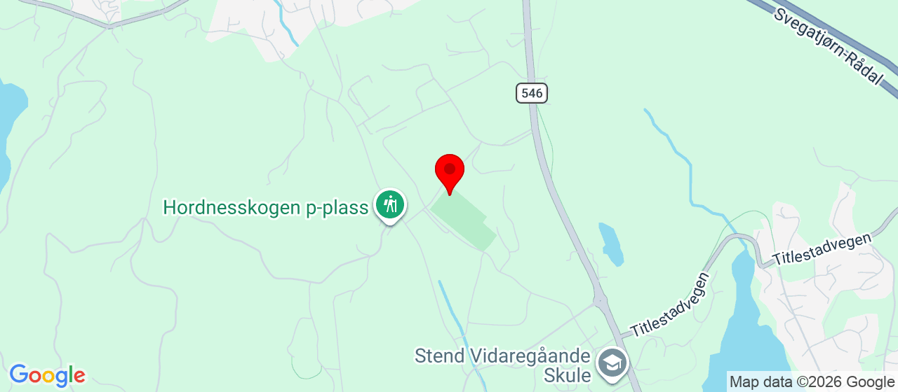 Kart over Skeievegen 100 RÅDAL