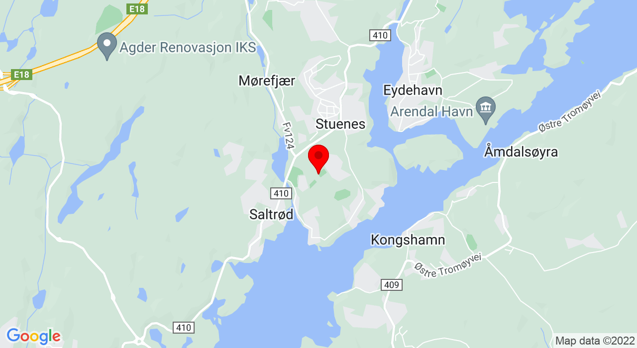 Google Map of Betrumveien 2,4815+SALTRØD