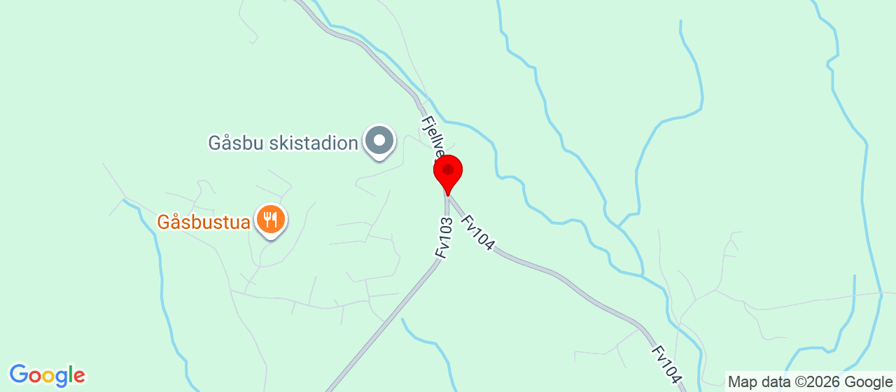 Kart over Gåsbu Gåsbu, Hamar