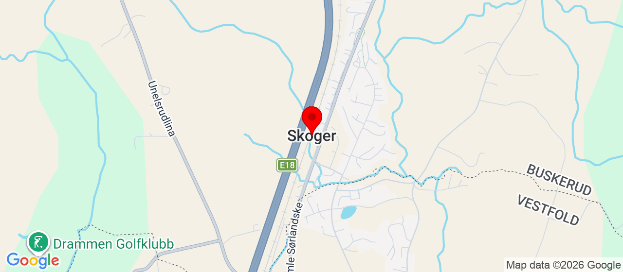 Kart over Skoger, Røysjømarka 