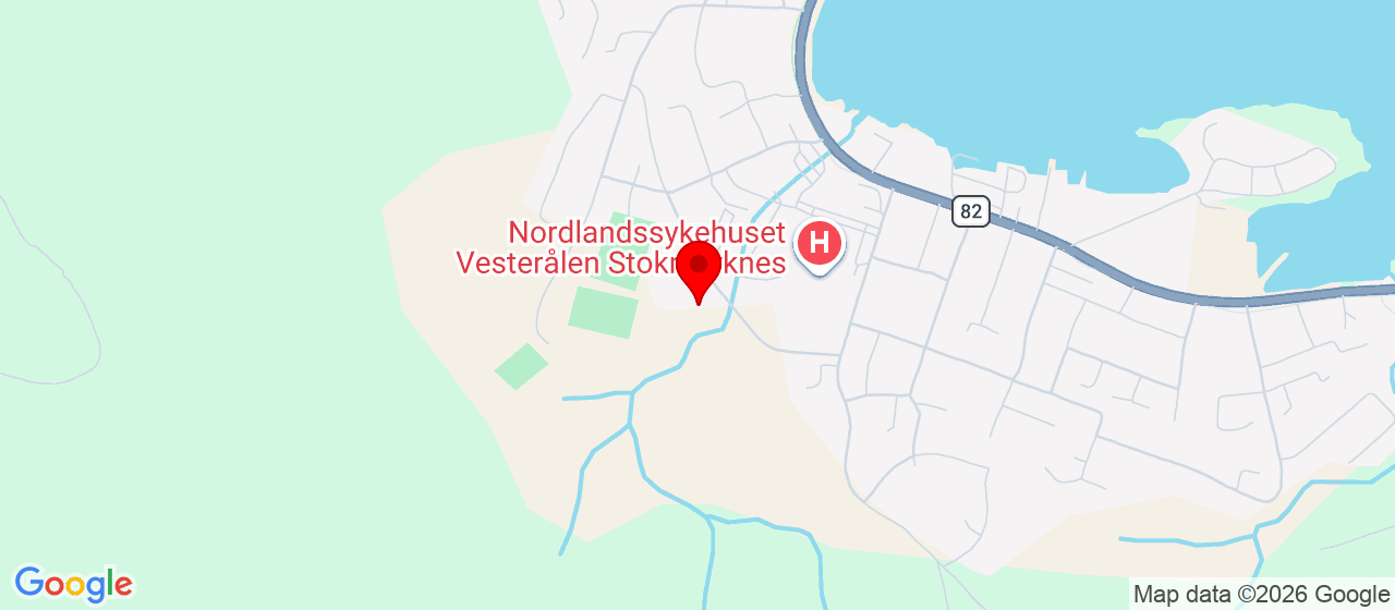 Kart over Trollfjordveggen STOKMARKNES