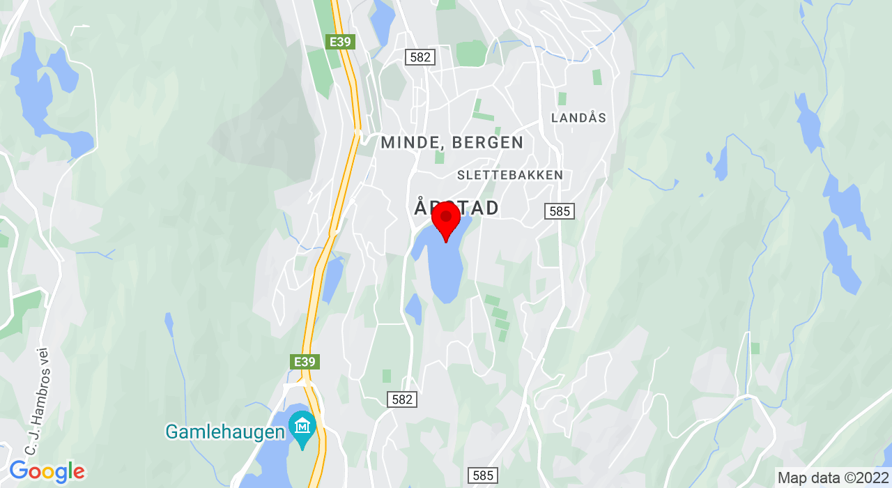 Google Map of Tveitevannet,5081+BERGEN
