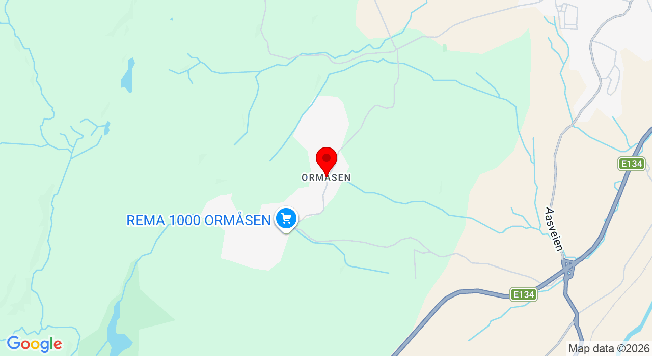 Google Map of https://www.google.com/maps/place/Klubbhuset, Ormåsen