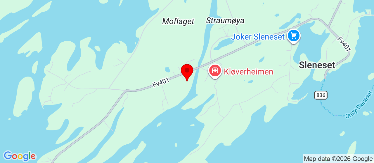 Kart over slenesveien 46 Sleneset