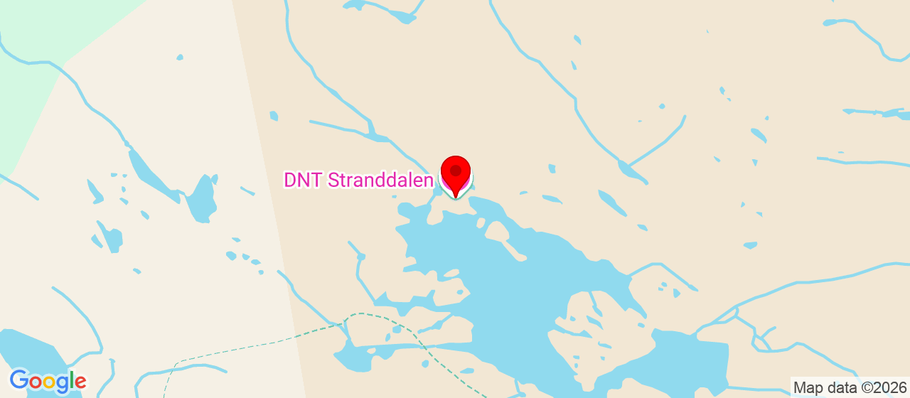 Kart over Stranddalen 