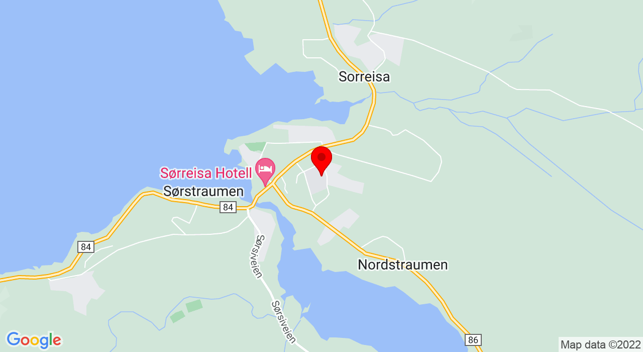 Google Map of Skoleveien 12,9310+SØRREISA