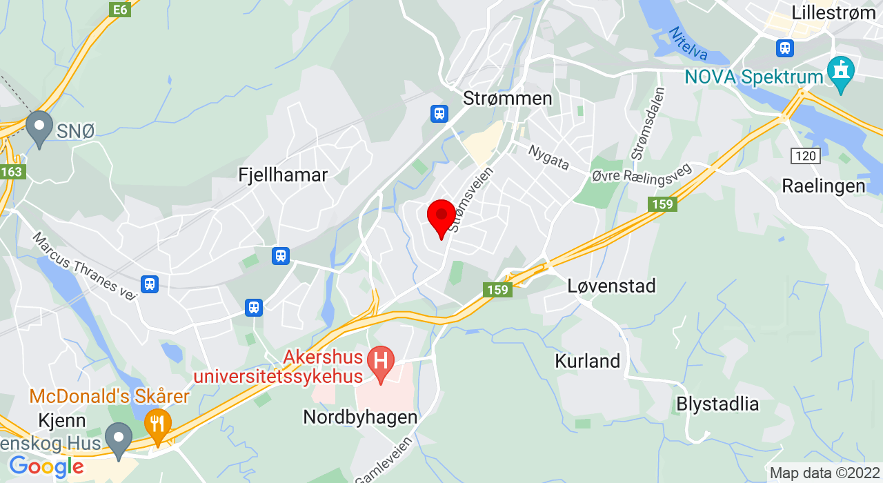 Google Map of Strømsveien 15,2010+STRØMMEN