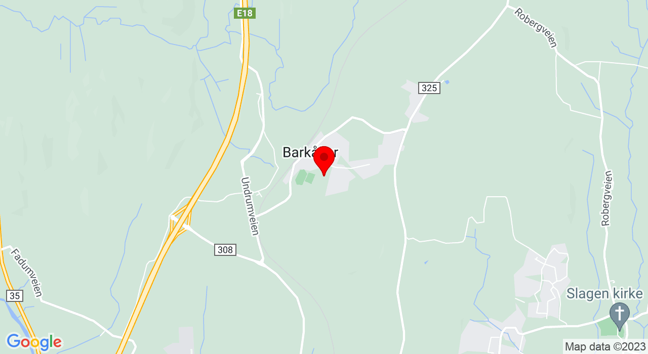 Google Map of Barkåker skole - møterom, Nyveien 11 B,3157+Barkåker