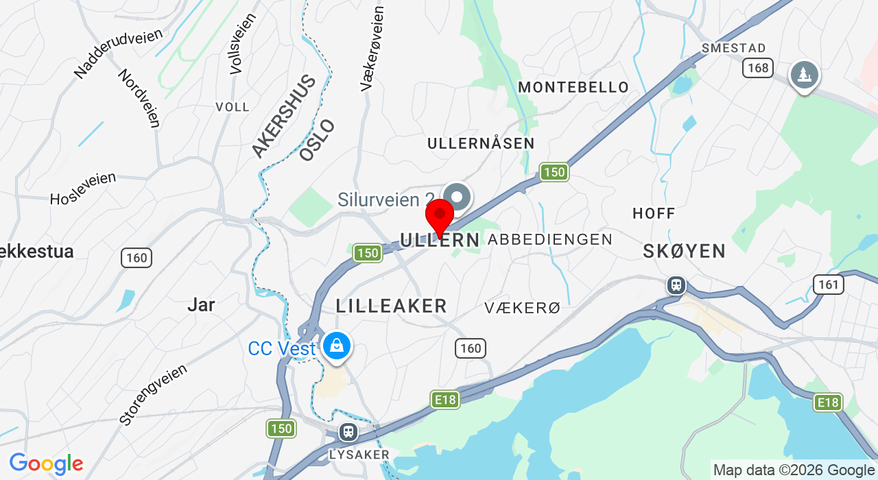 Google Map of https://www.google.com/maps/place/Ullern Kunstgress