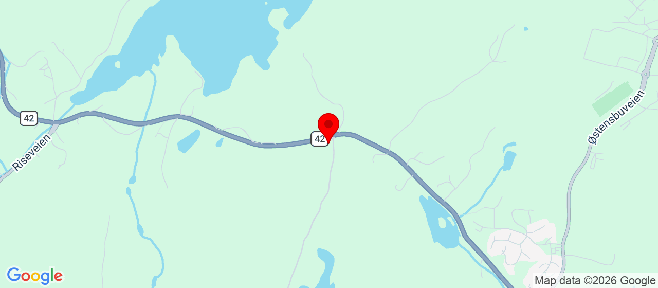 Kart over Myraveien Arendal