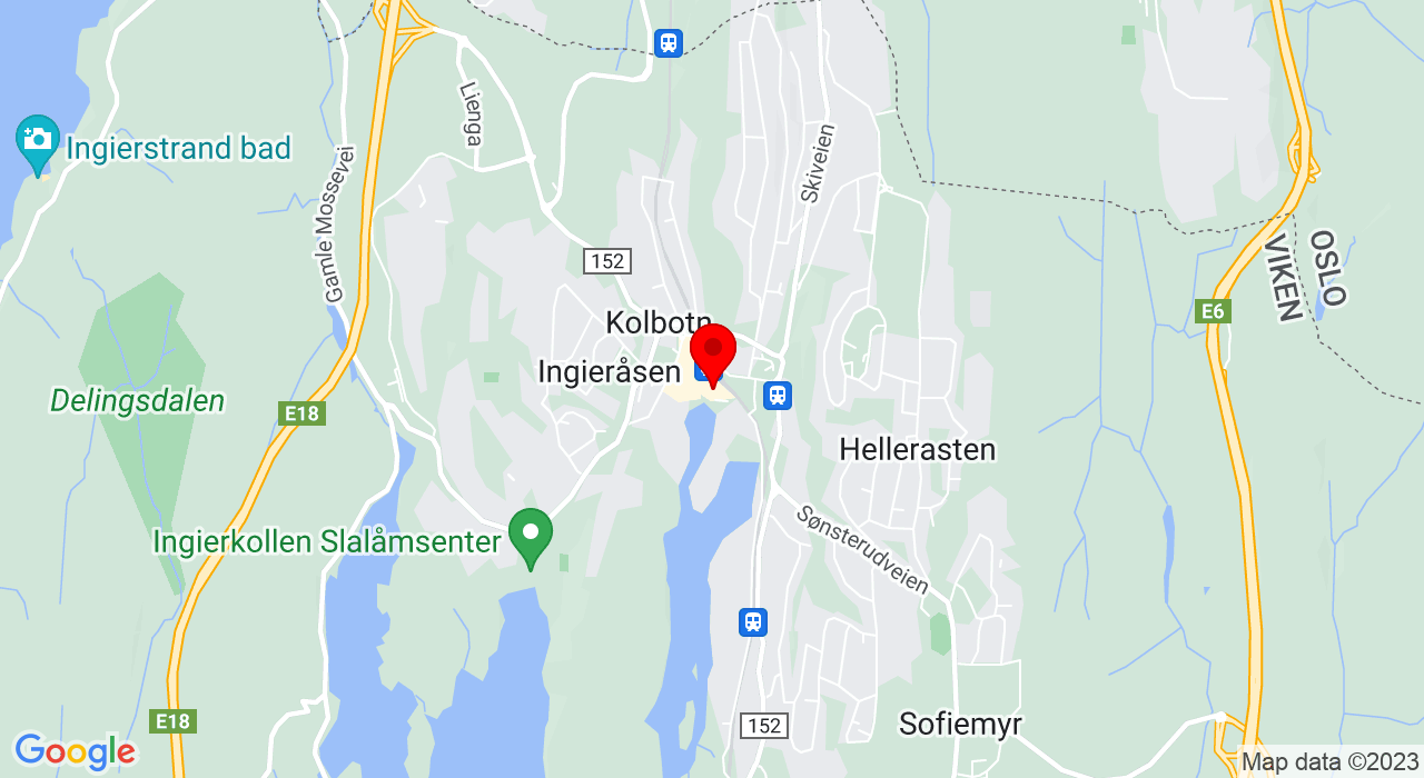 Google Map of kinosalen kolben,1410+Kolbotn