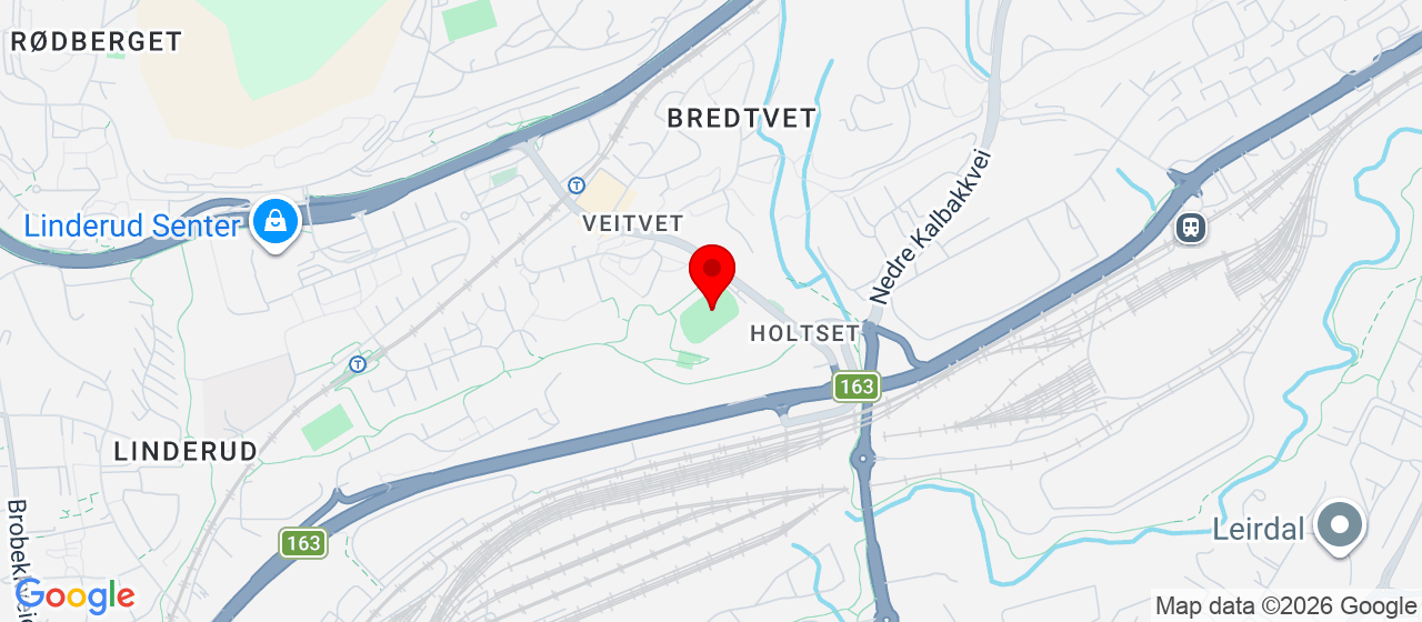 Kart over Veitvet kunstgress 7er A 