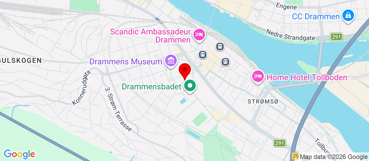 Kart over Drammen videregående skole (sal3) 