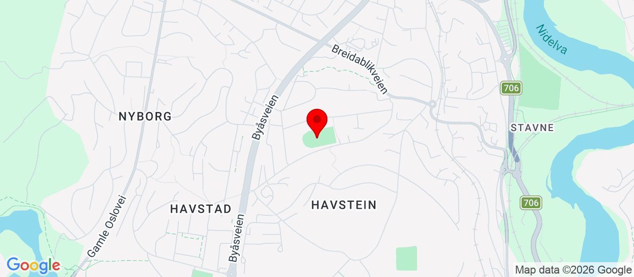 Kart over Havsteinbanen TRONDHEIM