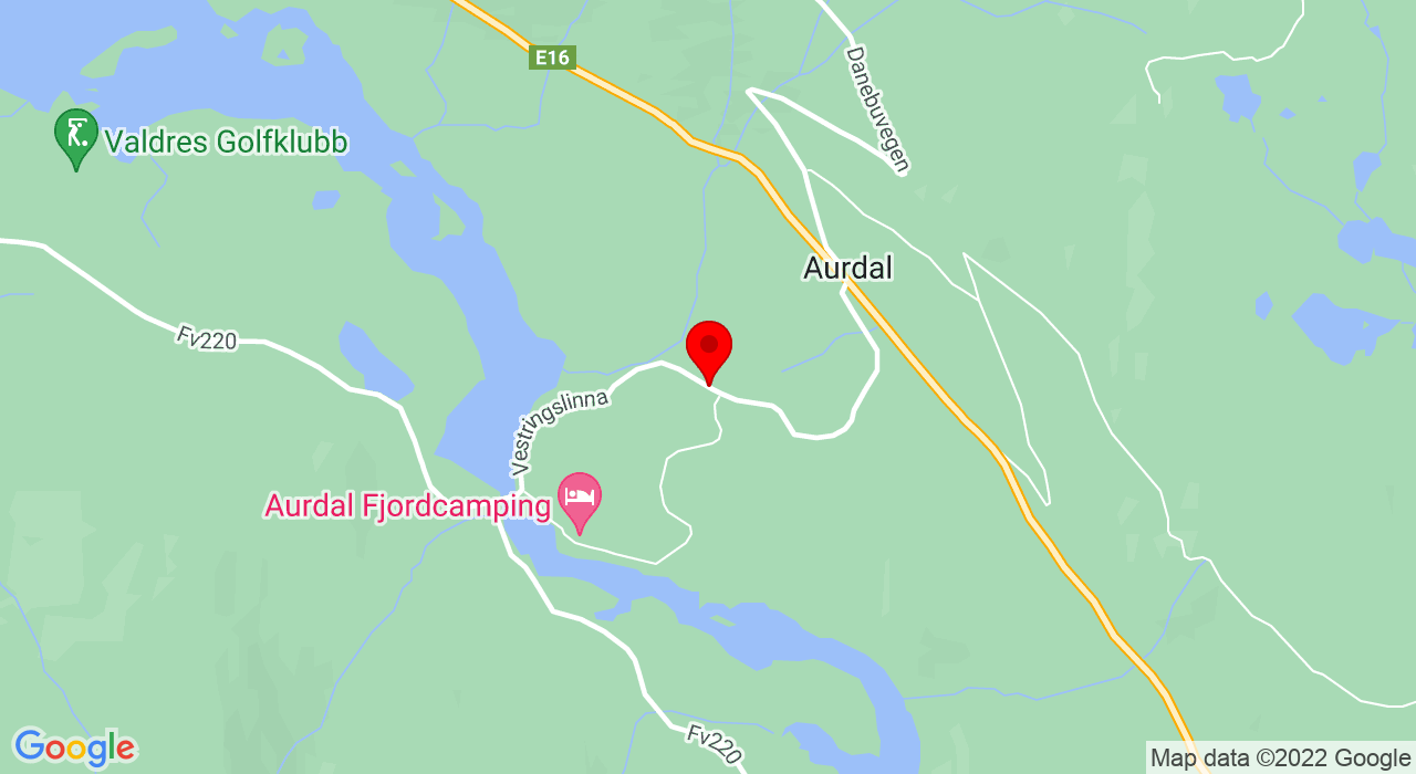 Google Map of Vestringslinna,2910+AURDAL