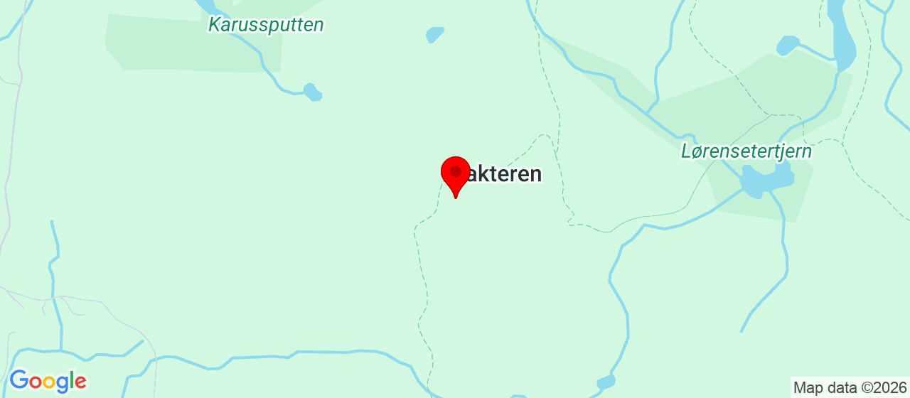 Kart over Nordmarka 885 Oslo