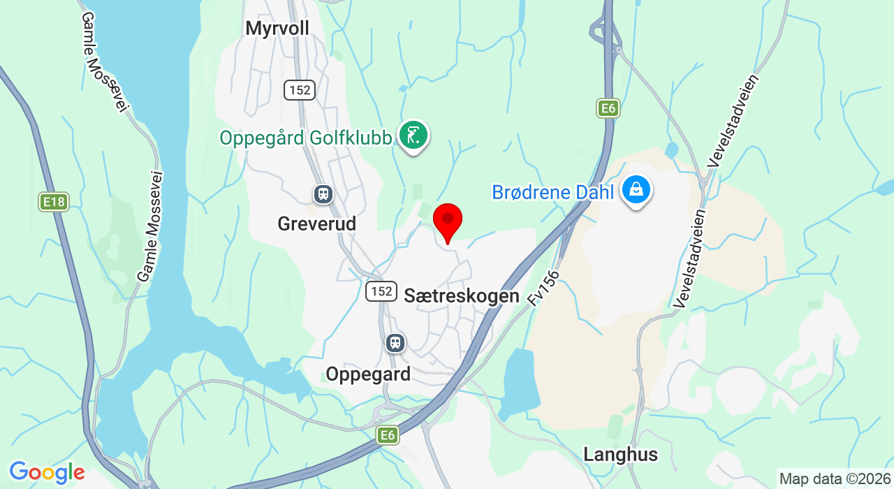Google Map of https://www.google.com/maps/place/Rolf Presthus vei 21, Sætreskogen