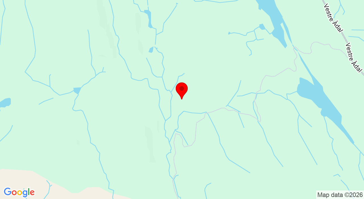 Google Map of https://www.google.com/maps/place/Heggeliveien 119,3534+Sokna