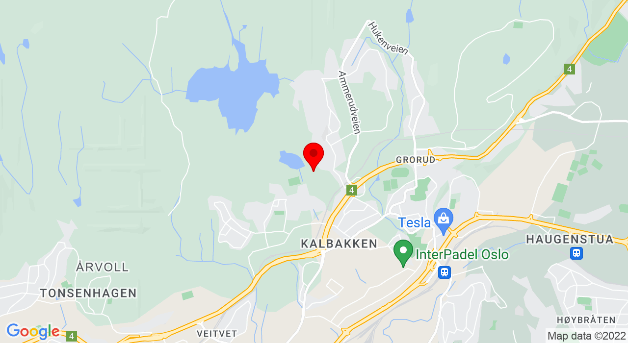 Google Map of Tjernveien 12,0957+Oslo