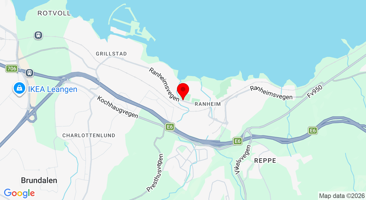 Google Map of https://www.google.com/maps/place/Ranheim Idrettsplass