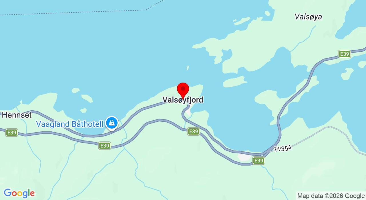 Google Map of https://www.google.com/maps/place/Valsøyveien 1,6687+Valsøyfjord